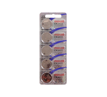 Lithium coin cell Maxell CR2032 3V- 100 pieces box