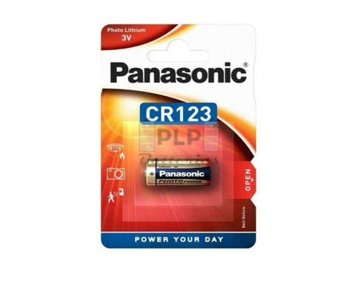 CR123 3V Primary Lithium Battery (Non-Rechargeable) Panasonic