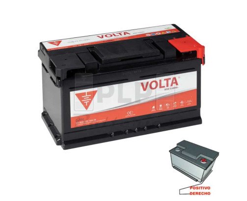 Car Battery 12v 85Ah 750Ah EN Volta - C+850D Classic