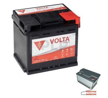 Batería De Coche 12v 50Ah 400A EN Classic Volta - C500D