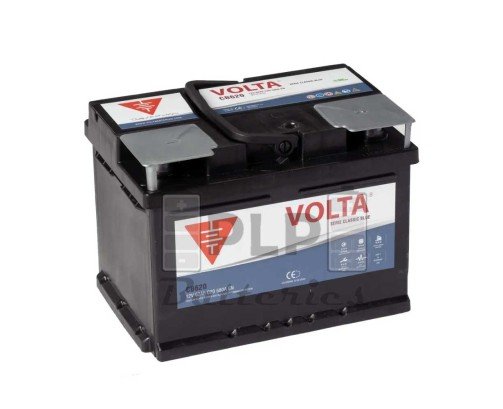 Batería de Coche 12v 62Ah 580A EN Blue Volta CB620D