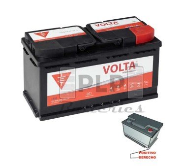 12v 95Ah 720A EN Standard Volta L950D Car Battery