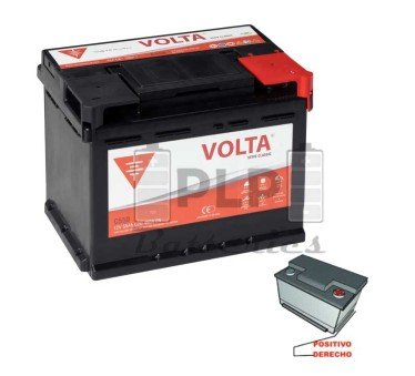 Car Battery 12v 55Ah 460A EN Classic Volta C550D