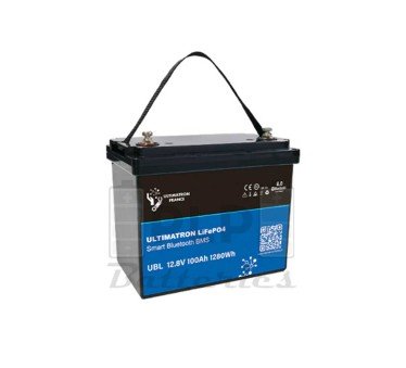 Bateria Litio LiFePO4 Bluetooth 12.8V 100Ah Ultimatron