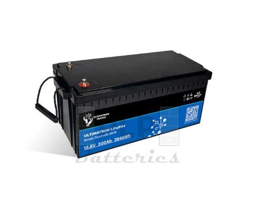 LiFePO4 Lithium Battery Bluetooth 12.8V 300Ah Ultimatron