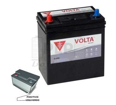 12V 45Ah 370A EN Asia Plus Car Battery Volta A+450I