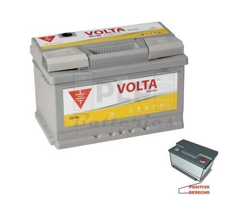Car Battery Start Stop EFB 12v 70Ah 680 A EN Volta SS700D