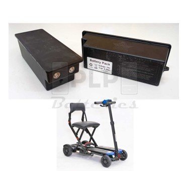 Reacondicionamiento baterías (2) para Scooter Solax Maleta de Apex - 24v 6.0Ah Li-Ion