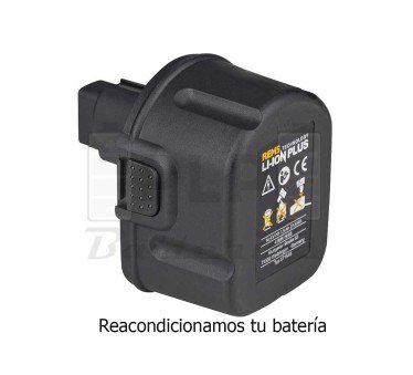 Reacondicionamiento batería maquinaria Rems Li-Ion 14.4v 2.5Ah