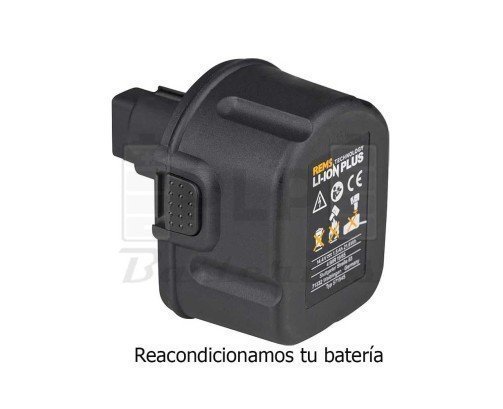 Reacondicionamiento batería maquinaria Rems Li-Ion 14.4v 2.5Ah