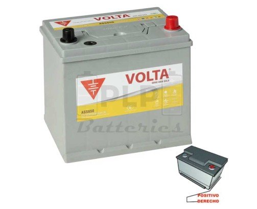 EFB Start Stop Car Battery 12v 65Ah 600A EN Volta ASS650D ASIA GOLD