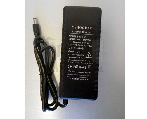 14.6v 5A Charger for LiFePO4