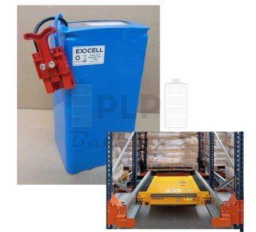 Batería para Lanzadera de Pallet 25.6V 60Ah LiFePO4