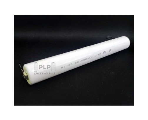 SC 4.8V 1500mAh Ni-CD Baton Battery