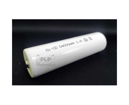 2.4v D4000mAh Ni-CD Baton Battery