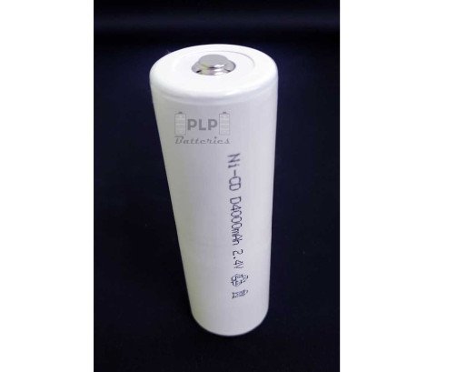 2.4v D4000mAh Ni-CD Baton Battery